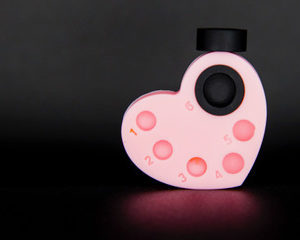 Récipient coeur rehaussement cils, brow lamination et teinture