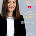 MASTERCLASS PIERCING PAR MYRIAM LAMRIBEN du 15 au 17 Juin 2026